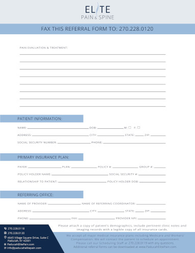 Referral Form PDF